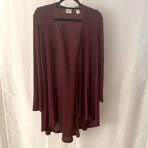 Cardi with lace back detail